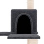 Rasier für Katzen mit dunklen grauen Seal-Positionen 153 cm von vidaXL, Katzenmöbel - Ref: Foro24-171638, Preis: 52,50 €, Rab...
