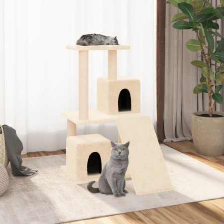 Cat scratching post with cream sisal posts 82 cm by vidaXL, Cat furniture - Ref: Foro24-171663, Price: 45,22 €, Discount: %