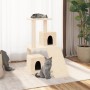 Cat scratching post with cream sisal posts 82 cm by vidaXL, Cat furniture - Ref: Foro24-171663, Price: 45,22 €, Discount: %