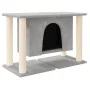 Cat scratching post with light gray sisal posts 190 cm by vidaXL, Cat furniture - Ref: Foro24-171658, Price: 53,45 €, Discoun...