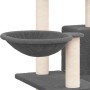 Katzenkratzbaum mit dunkelgrauen Sisalstämmen, 82 cm von vidaXL, Katzenmöbel - Ref: Foro24-171668, Preis: 46,51 €, Rabatt: %