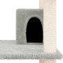 Katzenkratzbaum mit hellgrauen Sisalstämmen, 162 cm von vidaXL, Katzenmöbel - Ref: Foro24-171634, Preis: 59,34 €, Rabatt: %