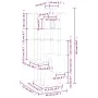 Cat scratching post with light gray sisal posts 162 cm by vidaXL, Cat furniture - Ref: Foro24-171634, Price: 67,11 €, Discoun...