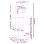 Katzenkratzbaum mit hellgrauen Sisalstämmen, 162 cm von vidaXL, Katzenmöbel - Ref: Foro24-171634, Preis: 59,34 €, Rabatt: %