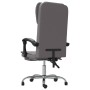 Grauer Bürostuhl aus Kunstleder von vidaXL, Bürostühle - Ref: Foro24-349621, Preis: 115,78 €, Rabatt: %