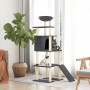 Cat scratching post with dark gray sisal posts 166 cm by vidaXL, Cat furniture - Ref: Foro24-171683, Price: 83,97 €, Discount: %