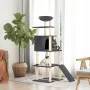 Cat scratching post with dark gray sisal posts 166 cm by vidaXL, Cat furniture - Ref: Foro24-171683, Price: 82,63 €, Discount: %