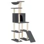 Cat scratching post with dark gray sisal posts 166 cm by vidaXL, Cat furniture - Ref: Foro24-171683, Price: 82,63 €, Discount: %