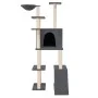 Cat scratching post with dark gray sisal posts 166 cm by vidaXL, Cat furniture - Ref: Foro24-171683, Price: 82,63 €, Discount: %