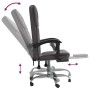 Grauer Bürostuhl aus Kunstleder von vidaXL, Bürostühle - Ref: Foro24-349621, Preis: 115,78 €, Rabatt: %
