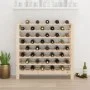Solid pine wood wine rack 109.5x30x107.5 cm by vidaXL, Wine racks - Ref: Foro24-822536, Price: 125,13 €, Discount: %