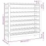 Solid pine wood wine rack 109.5x30x107.5 cm by vidaXL, Wine racks - Ref: Foro24-822536, Price: 125,13 €, Discount: %