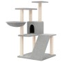 Rasier für Katzen mit klaren grauen Sisal-Positionen 94 cm von vidaXL, Katzenmöbel - Ref: Foro24-171703, Preis: 49,97 €, Raba...