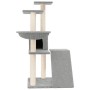Rasier für Katzen mit klaren grauen Sisal-Positionen 94 cm von vidaXL, Katzenmöbel - Ref: Foro24-171703, Preis: 49,97 €, Raba...
