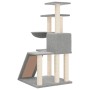 Rasier für Katzen mit klaren grauen Sisal-Positionen 94 cm von vidaXL, Katzenmöbel - Ref: Foro24-171703, Preis: 49,97 €, Raba...