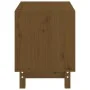 Hundebett aus massivem Kiefernholz, honigbraun, 50 x 40 x 52 cm von vidaXL, Hundehütten - Ref: Foro24-822474, Preis: 61,53 €,...