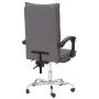 Reclining office chair in gray synthetic leather by vidaXL, Office chairs - Ref: Foro24-349755, Price: 94,28 €, Discount: %