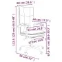 Schreibtischstühle mit synthetischem Grau von vidaXL, Bürostühle - Ref: Foro24-349755, Preis: 94,28 €, Rabatt: %