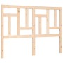 Estructura de cama sin colchón madera de pino blanca 140x200 cm