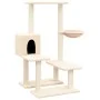 Katzenkratzbaum mit cremefarbenen Sisalstämmen, 94,5 cm von vidaXL, Katzenmöbel - Ref: Foro24-171639, Preis: 45,12 €, Rabatt: %