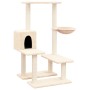 Katzenkratzbaum mit cremefarbenen Sisalstämmen, 94,5 cm von vidaXL, Katzenmöbel - Ref: Foro24-171639, Preis: 45,88 €, Rabatt: %