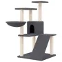 Katzenkratzbaum mit dunkelgrauen Sisalstämmen, 94 cm von vidaXL, Katzenmöbel - Ref: Foro24-171704, Preis: 52,60 €, Rabatt: %
