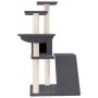 Katzenkratzbaum mit dunkelgrauen Sisalstämmen, 94 cm von vidaXL, Katzenmöbel - Ref: Foro24-171704, Preis: 53,46 €, Rabatt: %