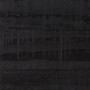 Zapatero de madera maciza de pino negro 75x40x110 cm