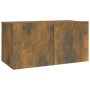 Set de muebles de TV 2 pzas madera contrachapada roble ahumado de vidaXL, Muebles TV - Ref: Foro24-3120278, Precio: 82,05 €, ...