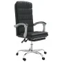 Schwarzer Bürostuhl aus Kunstleder von vidaXL, Bürostühle - Ref: Foro24-349653, Preis: 112,26 €, Rabatt: %