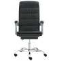 Schwarzer Bürostuhl aus Kunstleder von vidaXL, Bürostühle - Ref: Foro24-349653, Preis: 112,26 €, Rabatt: %