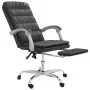 Schwarzer Bürostuhl aus Kunstleder von vidaXL, Bürostühle - Ref: Foro24-349653, Preis: 112,26 €, Rabatt: %