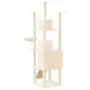 Cat scratcher with cream sisal posts 175 cm by vidaXL, Cat furniture - Ref: Foro24-171684, Price: 90,18 €, Discount: %