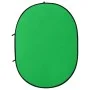 Fondo estudio fotografía ovalado 2 en 1 verde y azul 200x150 cm de vidaXL, Fondos - Ref: Foro24-190250, Precio: 59,52 €, Desc...