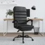 Schwarzer Massage-Bürostuhl aus Kunstleder von vidaXL, Bürostühle - Ref: Foro24-349727, Preis: 116,01 €, Rabatt: %
