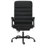 Silla de oficina reclinable masaje cuero sintético negro de vidaXL, Sillas de oficina - Ref: Foro24-349727, Precio: 116,01 €,...