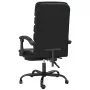 Schwarzer Massage-Bürostuhl aus Kunstleder von vidaXL, Bürostühle - Ref: Foro24-349727, Preis: 116,01 €, Rabatt: %