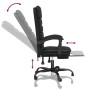 Schwarzer Massage-Bürostuhl aus Kunstleder von vidaXL, Bürostühle - Ref: Foro24-349727, Preis: 117,81 €, Rabatt: %