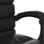 Schwarzer Massage-Bürostuhl aus Kunstleder von vidaXL, Bürostühle - Ref: Foro24-349727, Preis: 116,01 €, Rabatt: %