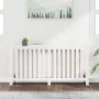 Solid white pine wood radiator cover 169x19x84 cm by vidaXL, Accessories for heating radiators - Ref: Foro24-822582, Price: 7...