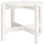 Couchtisch aus massivem weißem Kiefernholz, 62,5 x 45 cm von vidaXL, Couchtisch - Ref: Foro24-822303, Preis: 44,04 €, Rabatt: %