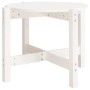 Couchtisch aus massivem weißem Kiefernholz, 62,5 x 45 cm von vidaXL, Couchtisch - Ref: Foro24-822303, Preis: 44,53 €, Rabatt: %