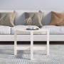 Couchtisch aus massivem weißem Kiefernholz, 62,5 x 45 cm von vidaXL, Couchtisch - Ref: Foro24-822303, Preis: 44,53 €, Rabatt: %