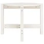 Couchtisch aus massivem weißem Kiefernholz, 62,5 x 45 cm von vidaXL, Couchtisch - Ref: Foro24-822303, Preis: 44,04 €, Rabatt: %