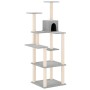Katzenkratzbaum mit hellgrauen Sisalstämmen, 153 cm von vidaXL, Katzenmöbel - Ref: Foro24-171637, Preis: 53,11 €, Rabatt: %