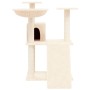 Katzenkratzbaum mit cremefarbenen Sisalstämmen, 83 cm von vidaXL, Katzenmöbel - Ref: Foro24-171651, Preis: 46,80 €, Rabatt: %
