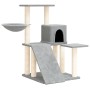 Katzenkratzbaum mit hellgrauen Sisalstämmen 82 cm von vidaXL, Katzenmöbel - Ref: Foro24-171661, Preis: 50,26 €, Rabatt: %