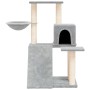 Katzenkratzbaum mit hellgrauen Sisalstämmen 82 cm von vidaXL, Katzenmöbel - Ref: Foro24-171661, Preis: 50,26 €, Rabatt: %