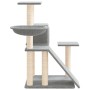 Katzenkratzbaum mit hellgrauen Sisalstämmen 82 cm von vidaXL, Katzenmöbel - Ref: Foro24-171661, Preis: 50,26 €, Rabatt: %