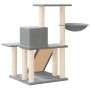 Katzenkratzbaum mit hellgrauen Sisalstämmen 82 cm von vidaXL, Katzenmöbel - Ref: Foro24-171661, Preis: 50,26 €, Rabatt: %